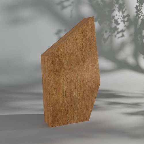 Trophée en bois sur mesure Made in France - 2