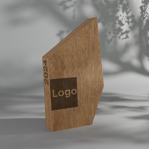 Trophée en bois sur mesure personnalisé Made in France