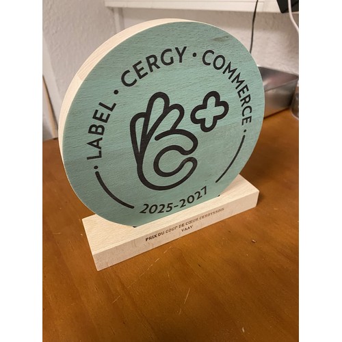 Trophée cercle en bois Made in France 🇫🇷 - 3