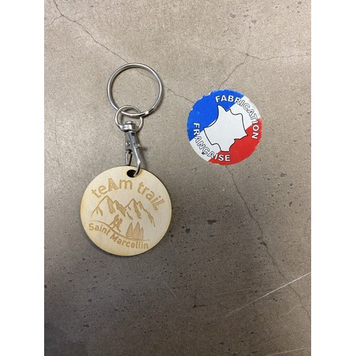 Porte-clés en peuplier Made in France 🇫🇷 - 4