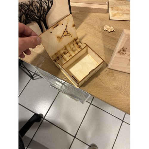 Boite en bois laser Made in France 🇫🇷 - 1