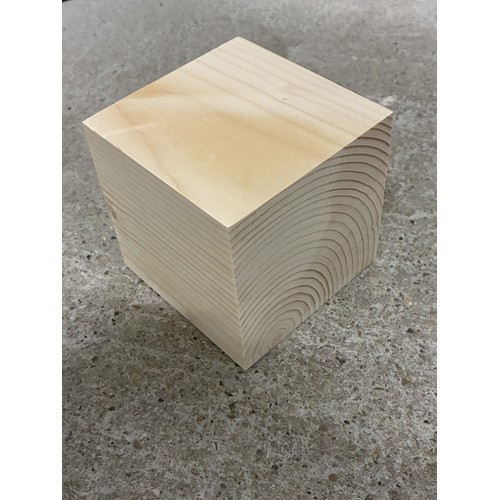 Cube en Epicéa Made in France 🇫🇷 - 2