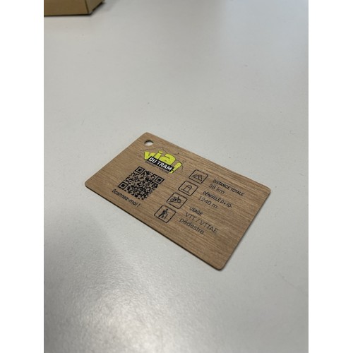 Carte de visite en bois made in France 🇫🇷 - 3