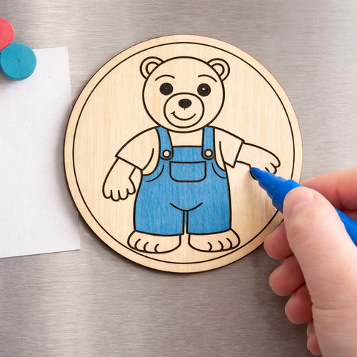 Magnet en bois 🇫🇷 - 4