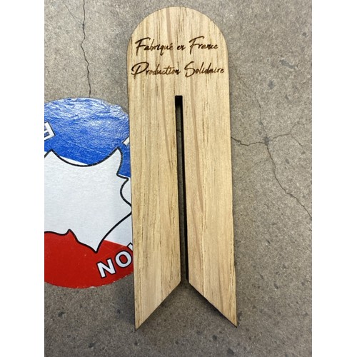 Pince à sachet en chêne made in France 🇫🇷 - 1