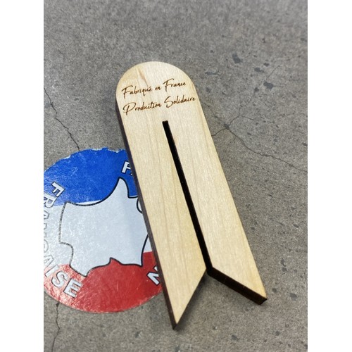 Pince à sachet en peuplier made in France 🇫🇷 - 1