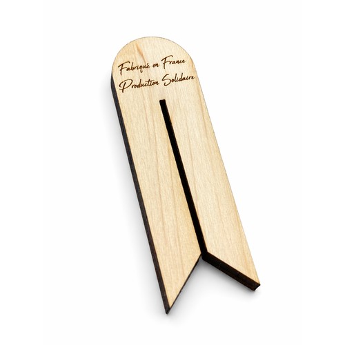 Pince à sachet en peuplier 🇫🇷 - 2