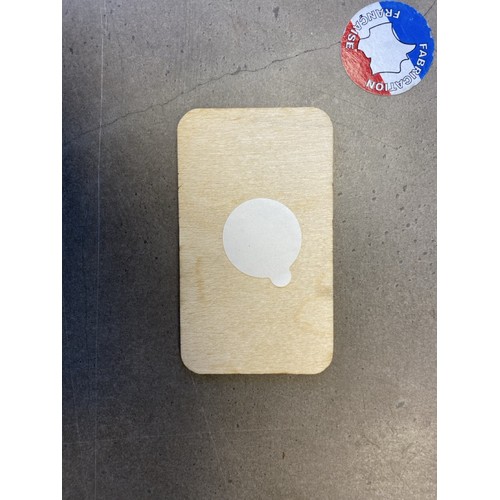 Plaque de porte de chambre en bois Made in France 🇫🇷 - 2