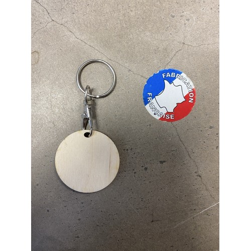 Porte-clés couleur en peuplier Made in France 🇫🇷 - 4