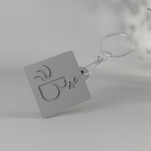 Porte-clés résine impression 3D 🇫🇷 - 2