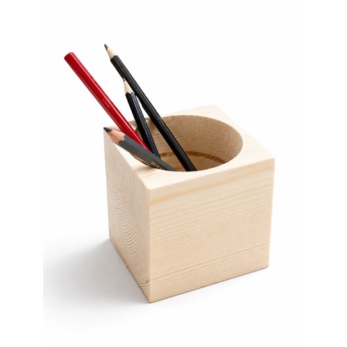 Pot à crayons en bois 🇫🇷 - 2