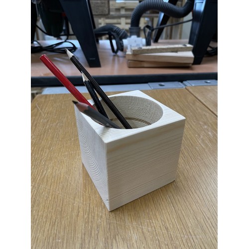 Pot à crayons en bois Made in France 🇫🇷 - 3