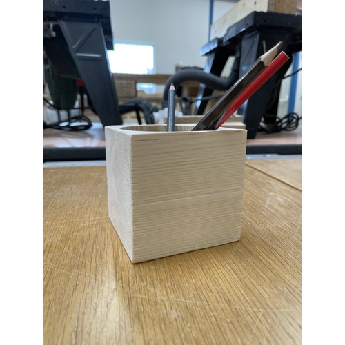 Pot à crayons en bois Made in France 🇫🇷 - 2