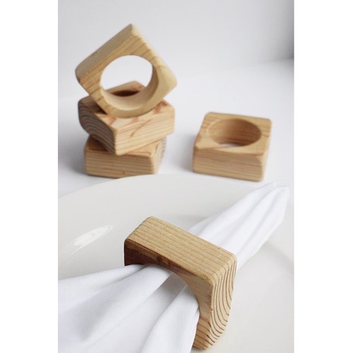 Rond de serviette en bois Made in France 🇫🇷 - 1