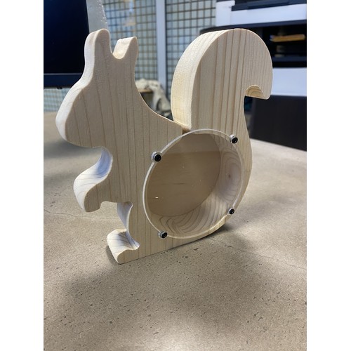 Tirelire en bois Made in France 🇫🇷 - 1