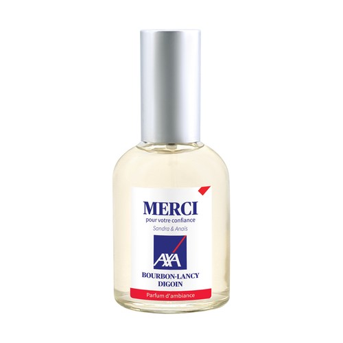 Spray d’ambiance 50 ml personnalisé - Bouchon argenté