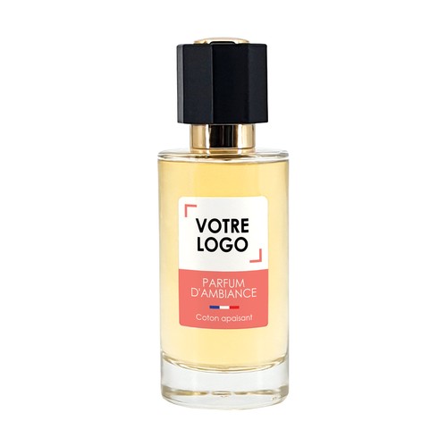 Spray d’ambiance personnalisé 50 ml - Bouchon noir/doré