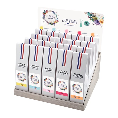 PLV comptoir GM - Diffuseur personnalisé