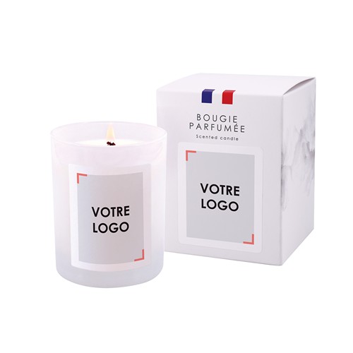 Bougie parfumée -Etui imprimé - 1