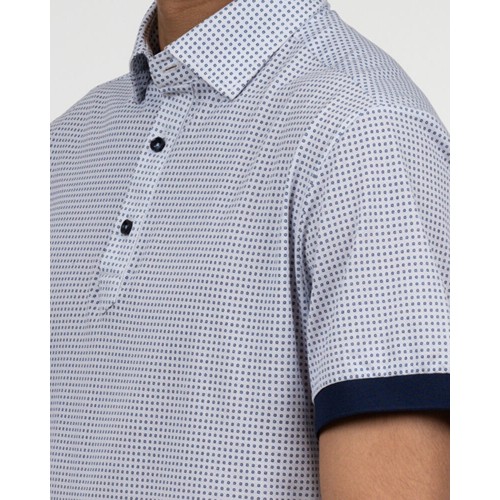 Indigo Bow 131 Polo Pique Slim Fit Hommes