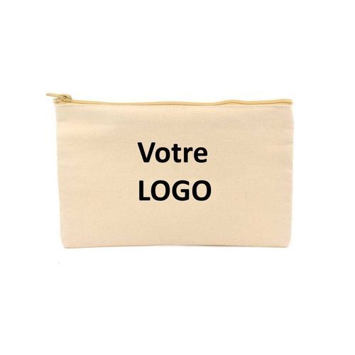 Trousse en coton d'accessoires et de maquillages