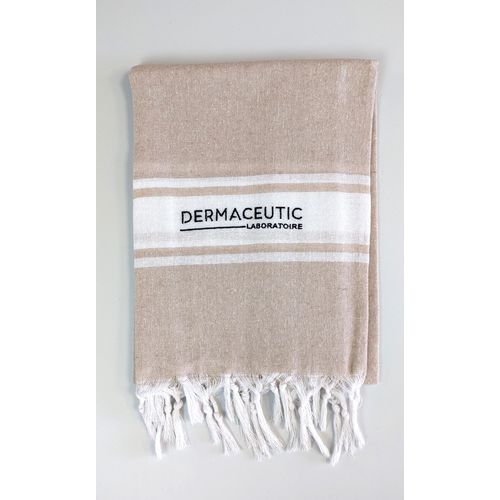 Fouta de plage ECO avec logo brodé