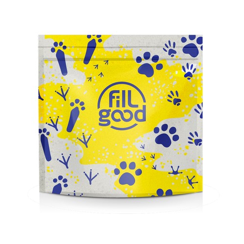 Sac à vrac doseur réutilisable Modèle scratch Animaux de Compagnie personnalisé