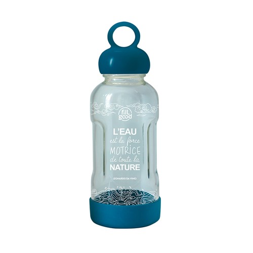Gourde en verre incassable personnalisée - Garantie à vie