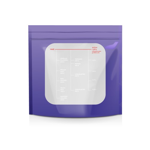 Sac à gouter fermeture type scratch ou zip - 2