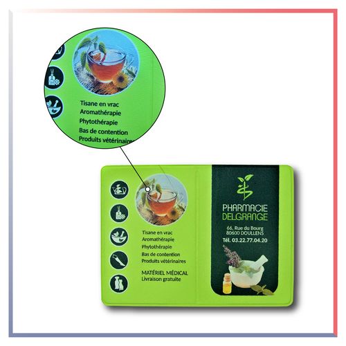 PORTE-CARTE VITALE 2 VOLETS
100% PERSONNALISÉ - 4