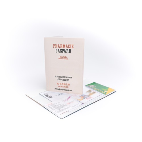 PORTE-ORDONNANCES 3 POCHES
100 % personnalisé PVC Souple - 1