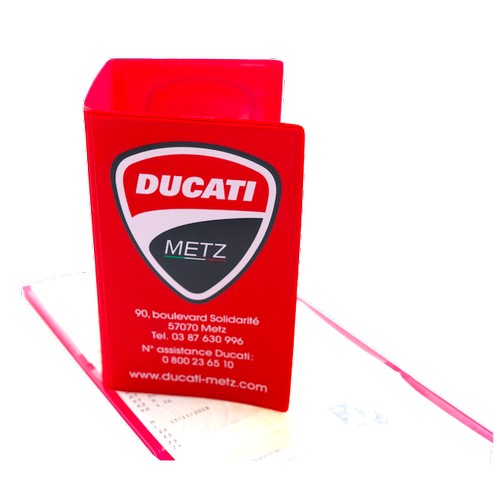 PROTEGE CARTE GRISE 3 volets
AUTO / MOTO
100% personnalisable - 1