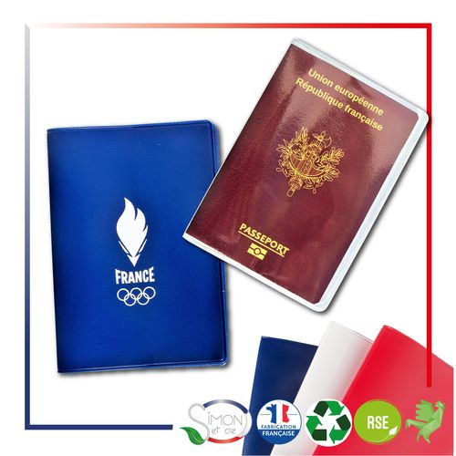 PROTÈGE PASSEPORT EUROPE
PERSONNALISATION 1 COULEUR OU QUADRI - 1