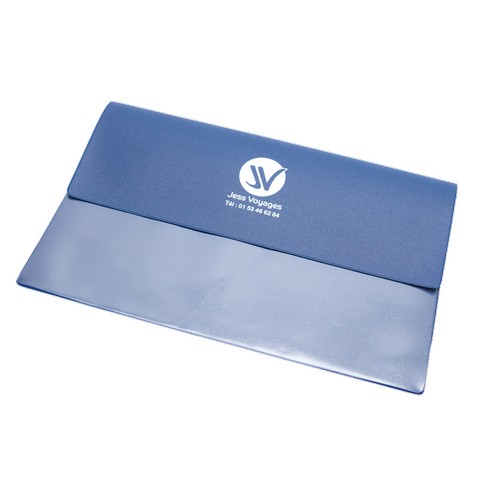 PLUS AUCUN VOYAGE
SANS CETTE POCHETTE DÉDIÉE ! - PERSONNALISATION 1 COULEUR OU QUADRI - OPTION BOUTON PRESSION - 3