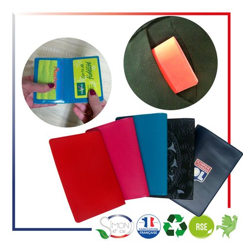 PORTE CARTE D'ABONNEMENT 2 VOLETS - 1