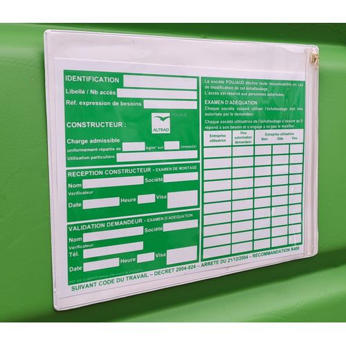 POCHETTE AVEC FERMETURE À GLISSIÈRE TOUT FORMAT - 4