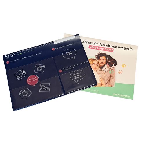 POCHETTE ASSURANCE VÉTÉRINAIRE 2 VOLETS - 1