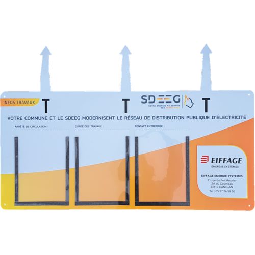 PANNEAU DE SIGNALÉTIQUE INTÉRIEUR / EXTÉRIEUR TOUT FORMAT - 1