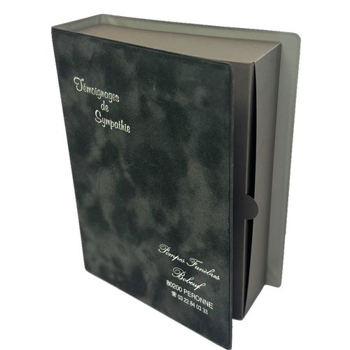 Boites à cartes grand modèle soudées
velours classique ou bicolor - 2