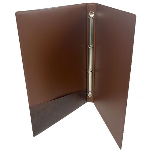 Registre à anneaux bicolor simili - 2