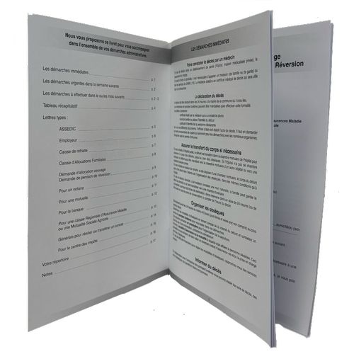 Livrets démarches funéraires - 2