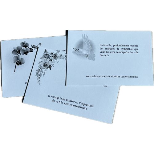 Cartes noir et blanc - 1