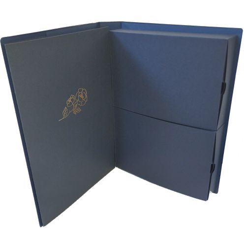 Coffret dernier hommage velours - 2