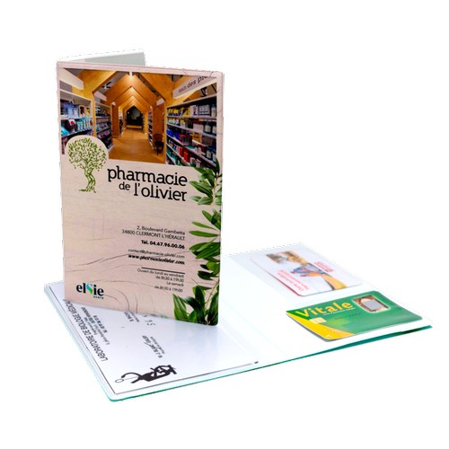 PORTE-ORDONNANCES 4 POCHES
ÉCO-CONÇU
100 % PERSONNALISÉ - 1