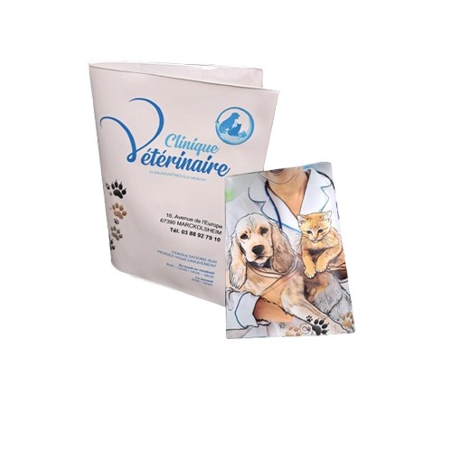 PROTEGE CARNET DE SANTÉ
POUR NOS FIDÈLES ANIMAUX ! 
DISPONIBLE EN ÉCO-CONÇU - 1