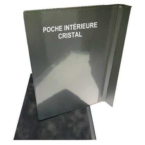 POCHETTE BIJOUTERIE "2 en 1"
Tapis velours de présentation de bijoux.
+ Registre documents - 3