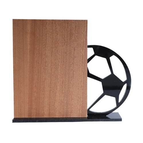 TROPHÉE EN ACRYLIQUE ET BOIS 23X20CM AVEC GRAVURE LASER thumbnail 4