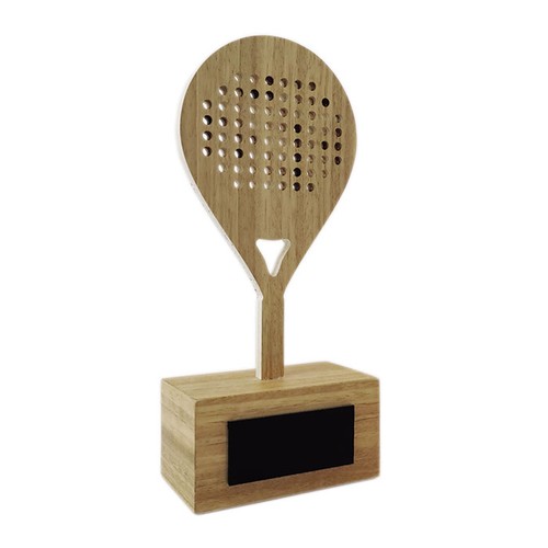 Trophée en bois et acrylique 20x10cm avec gravure laser thumbnail 10