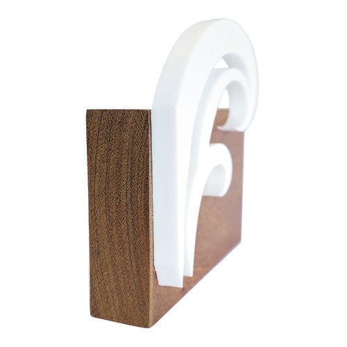 Trophée en bois et acrylique 20x10cm avec gravure laser thumbnail 7