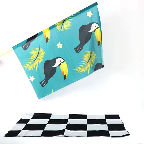 Drapeau en polyester 70*100 cm avec impression complète inc. thumbnail 4